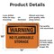 Signmission No Flammable Storage OSHA Warning Sign, Aluminum, 14in W x 10in L, 2PK OS-2PACK-WS-A-1014-L-11964 - alternate 4